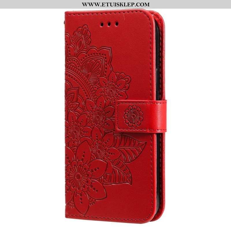 Etui Folio do Oppo Find X5 Lite Mandala Ze Smyczą